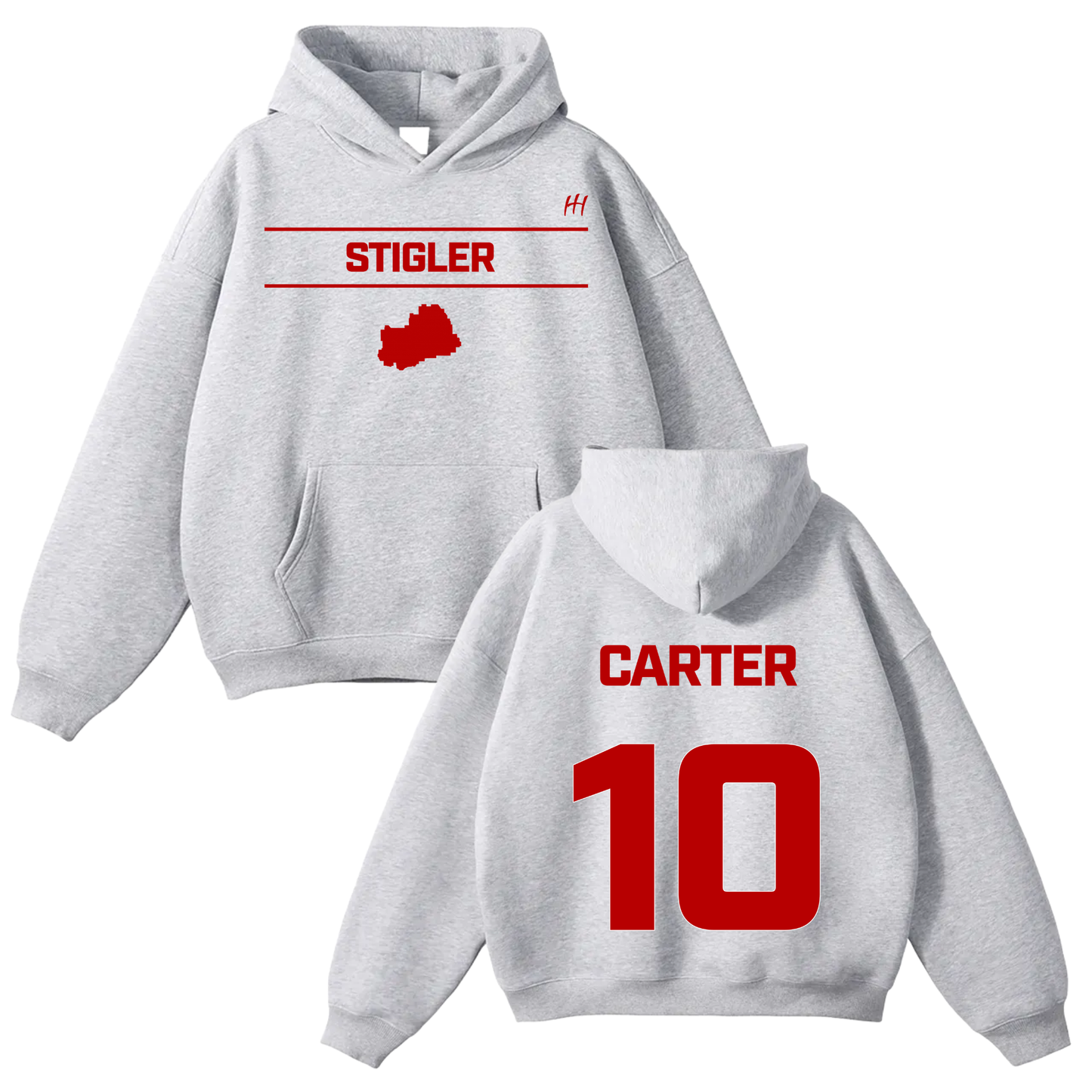 Carter Hutchison Oversize Fleeced Hoodie