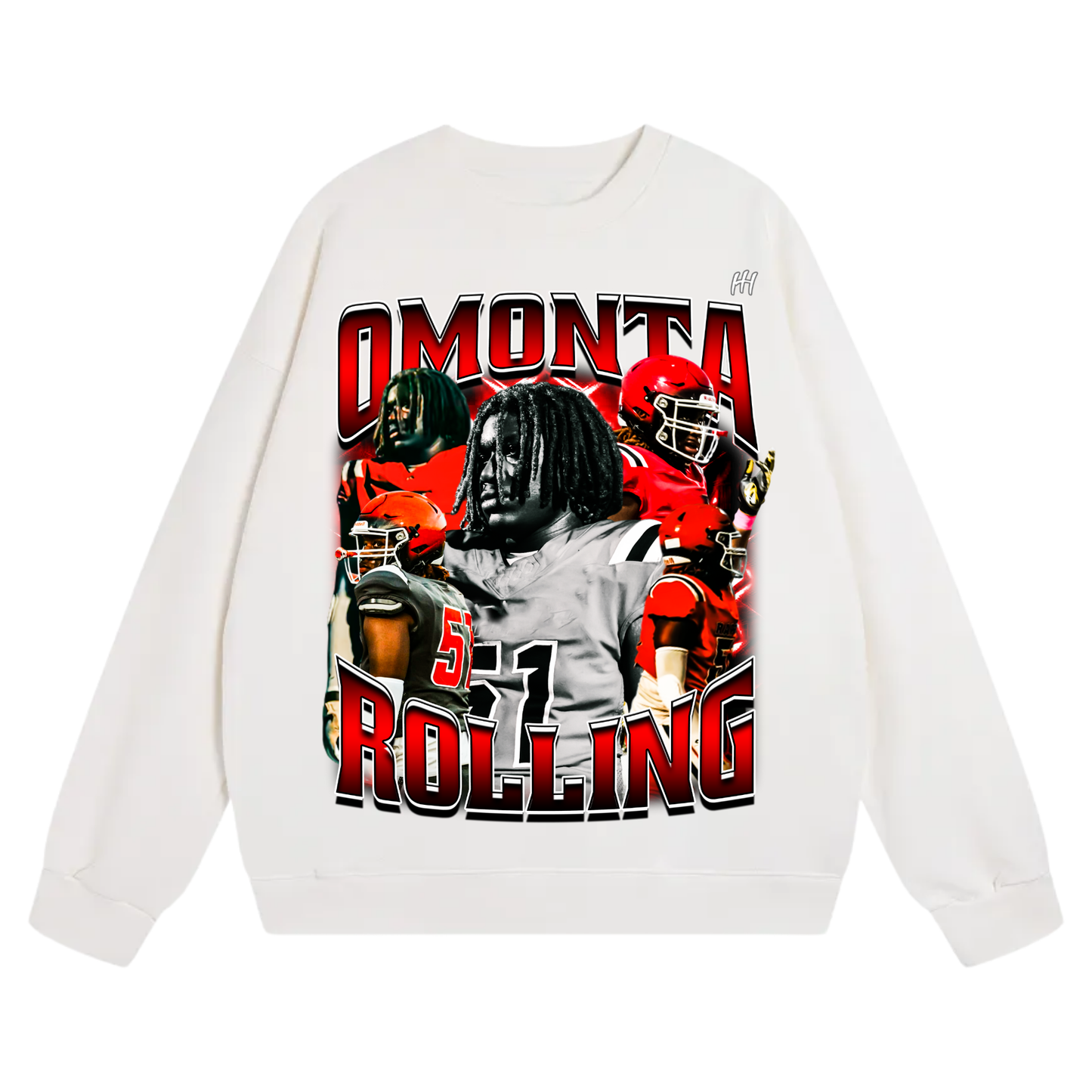 Omonta rolling Heavyweight Crewneck Sweatshirt