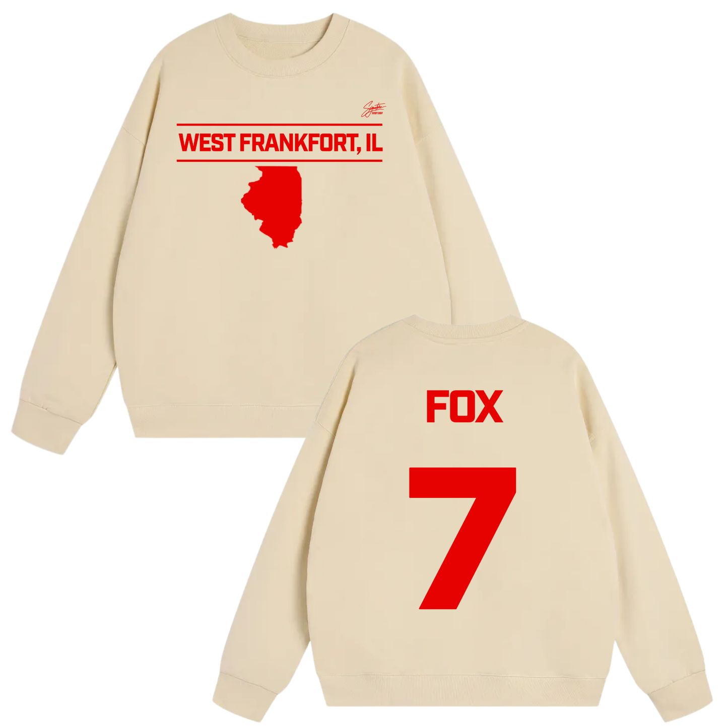 Taylor Fox Heavyweight Crewneck Sweatshirt
