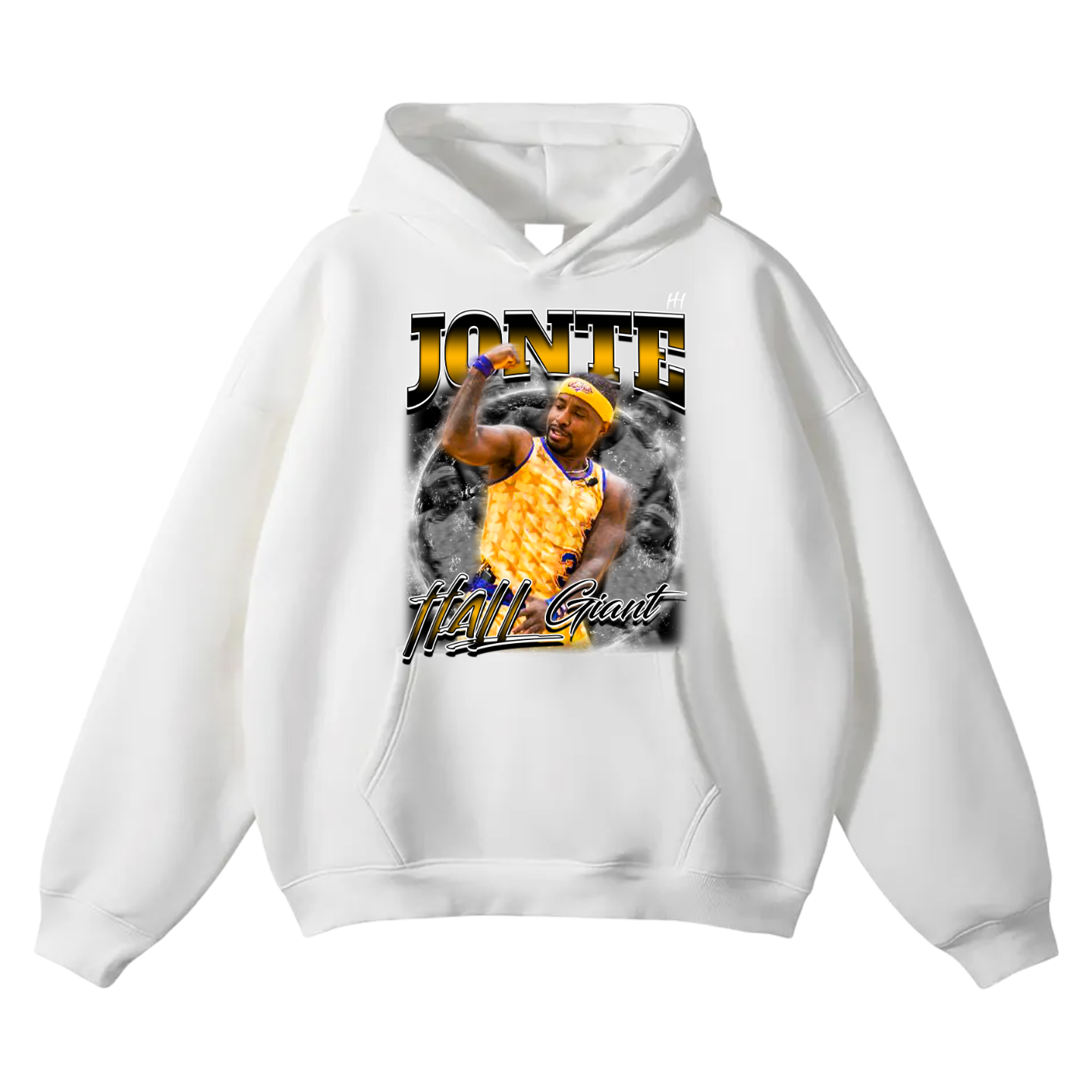 Jonte Hall Oversize Fleeced Hoodie