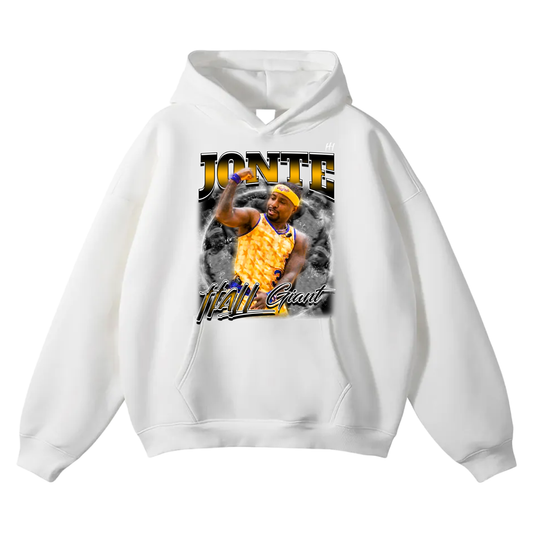 Jonte Hall Oversize Fleeced Hoodie