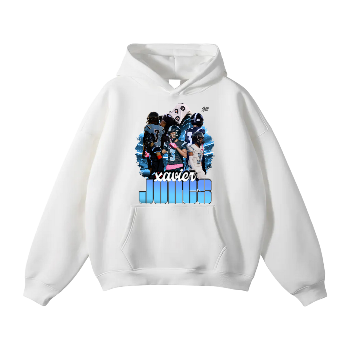 Xavier Jones Oversize Fleeced Hoodie