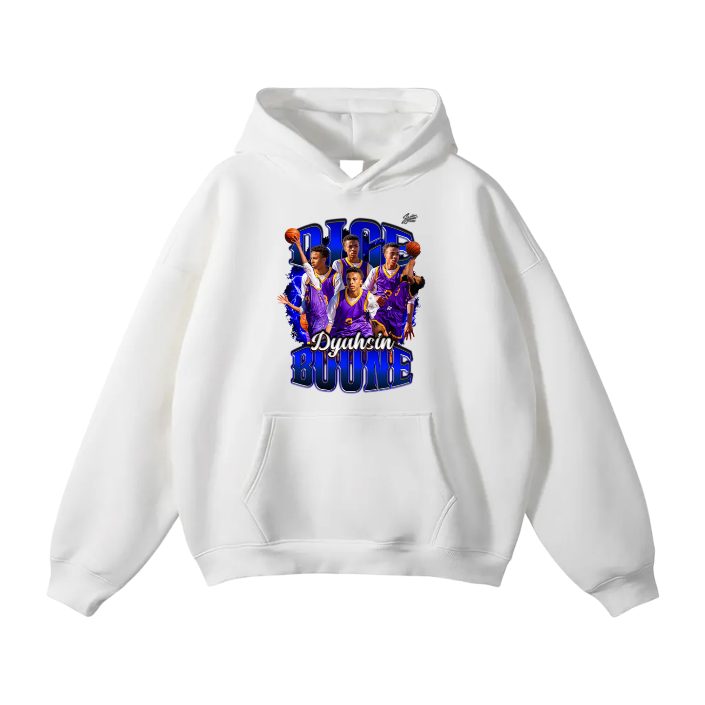 Dyahsin Boone Oversize Fleeced Hoodie