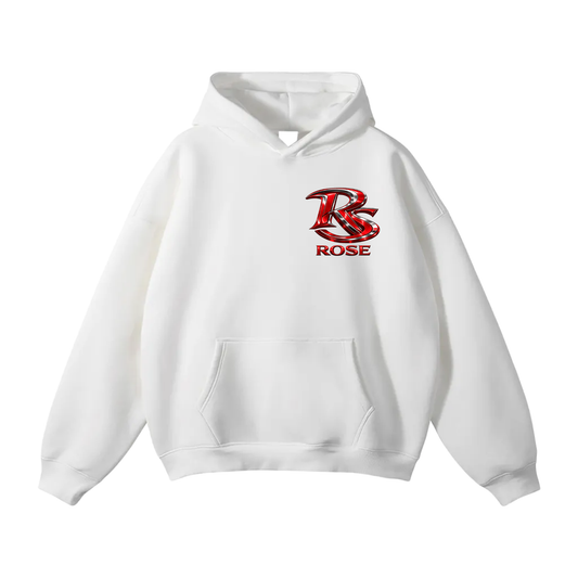 Ahmare Rose Oversize Fleeced Hoodie