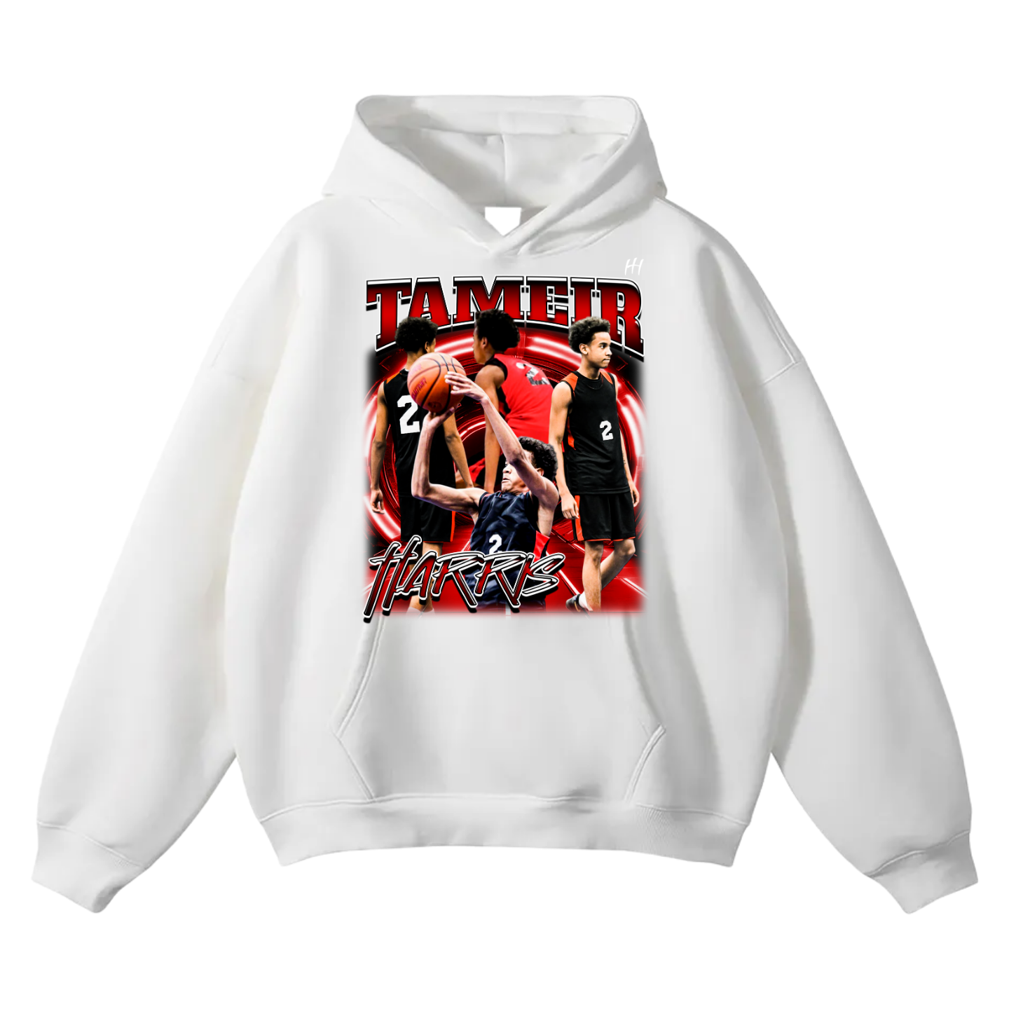 Tameir Harris Oversize Fleeced Hoodie