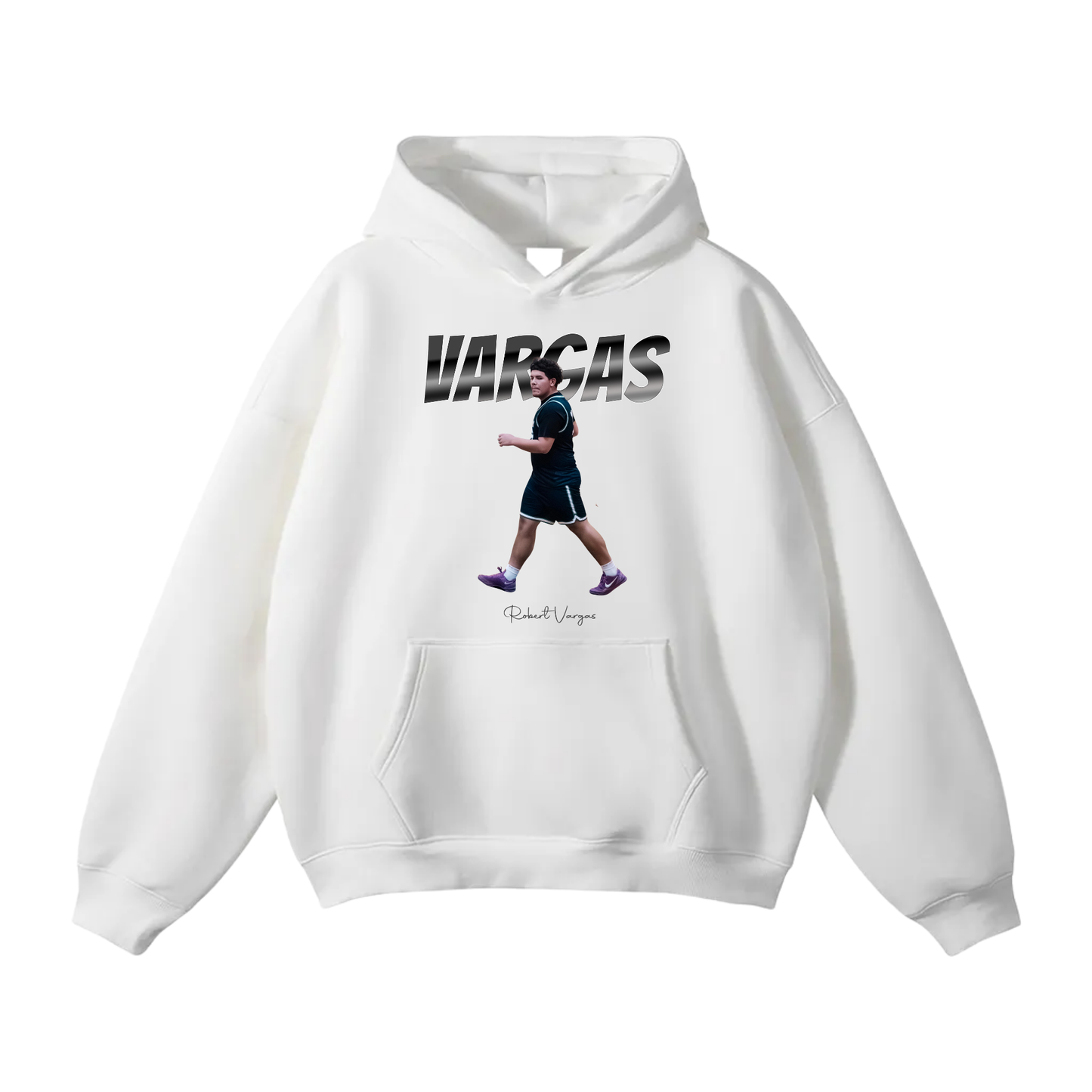 Robert Vargas Oversize Fleeced Hoodie
