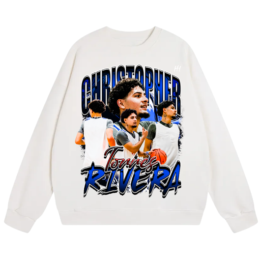 Christopher Torres Rivera Heavyweight Crewneck Sweatshirt