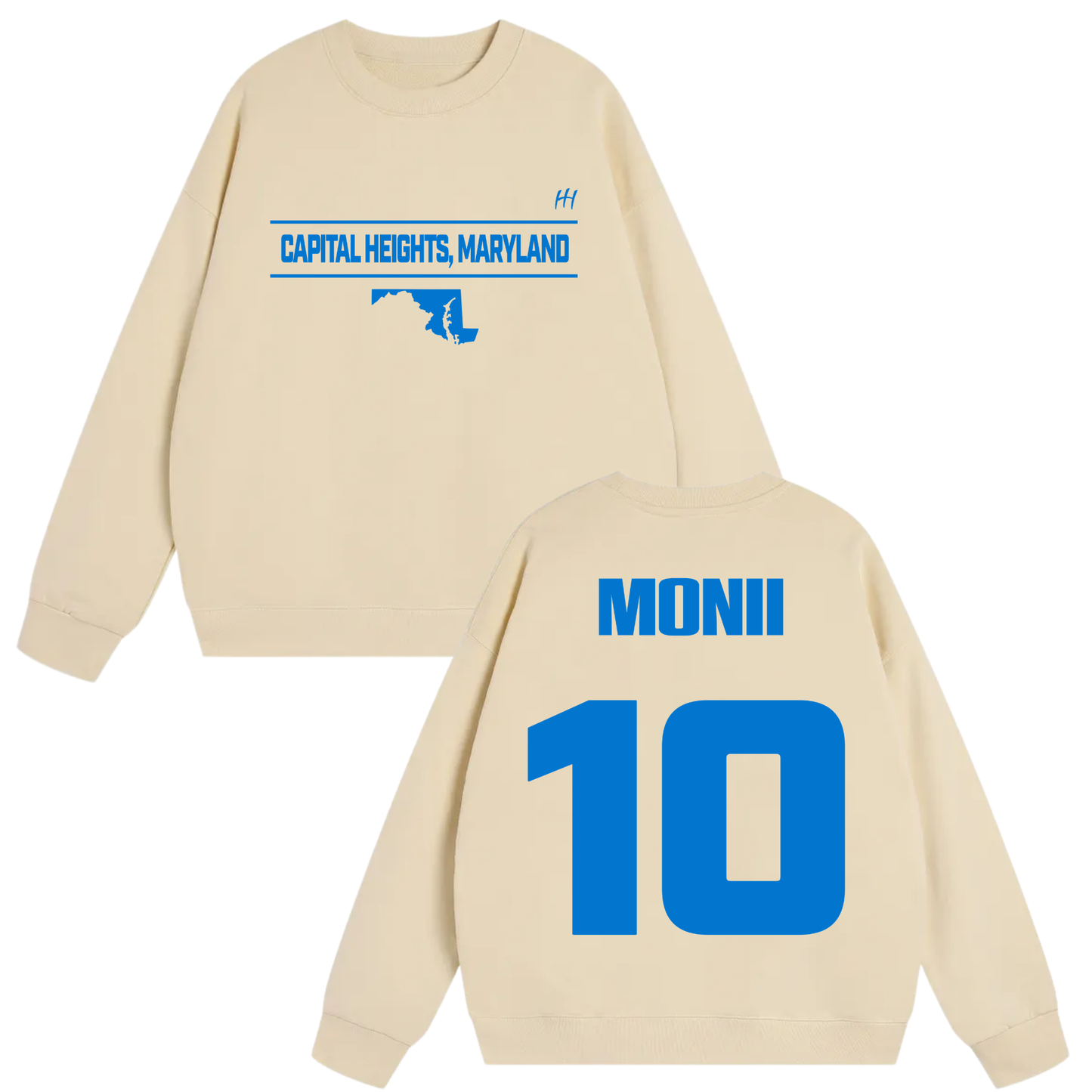 Deamani Davis Heavyweight Crewneck Sweatshirt