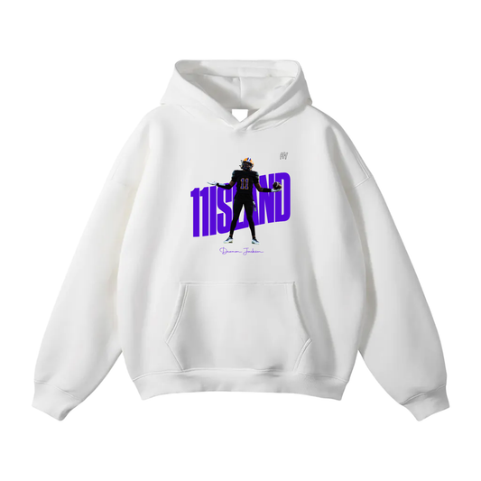 Dezmon Jackson Oversize Fleeced Hoodie