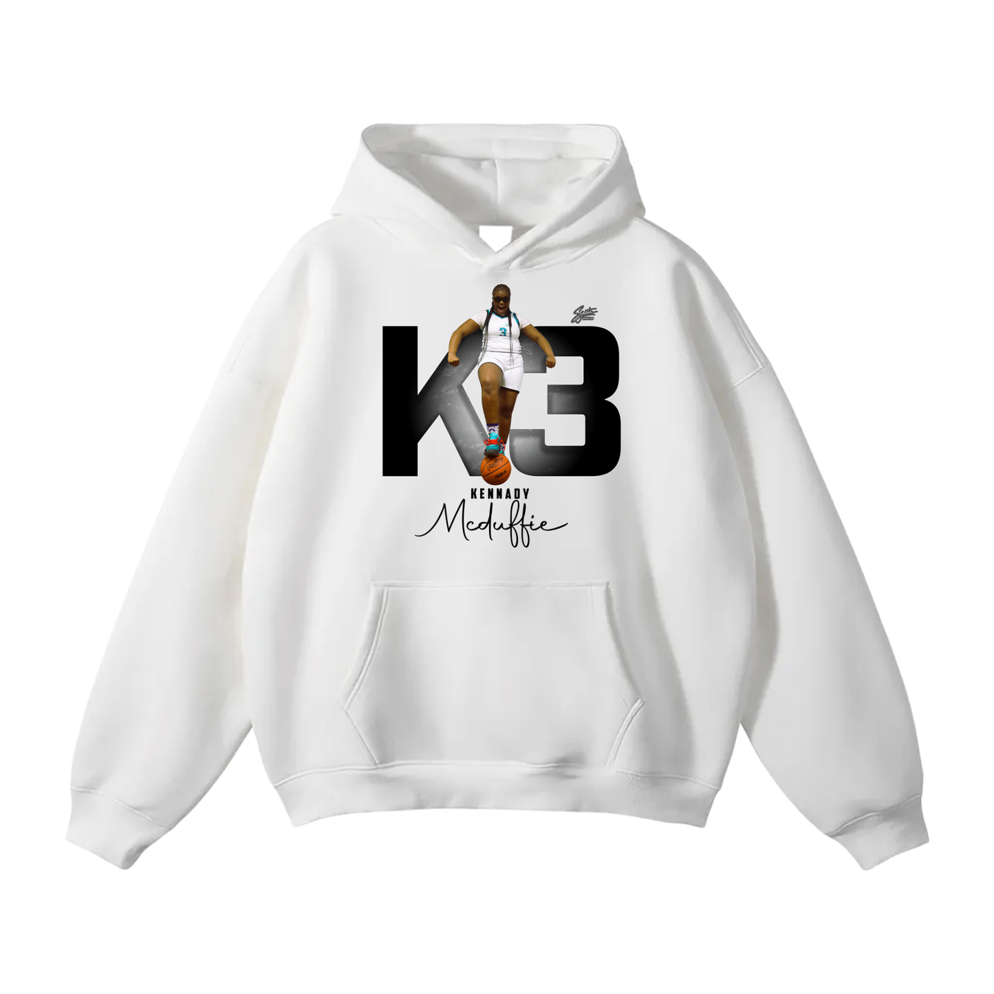 Kennady Mcduffie Oversize Fleeced Hoodie