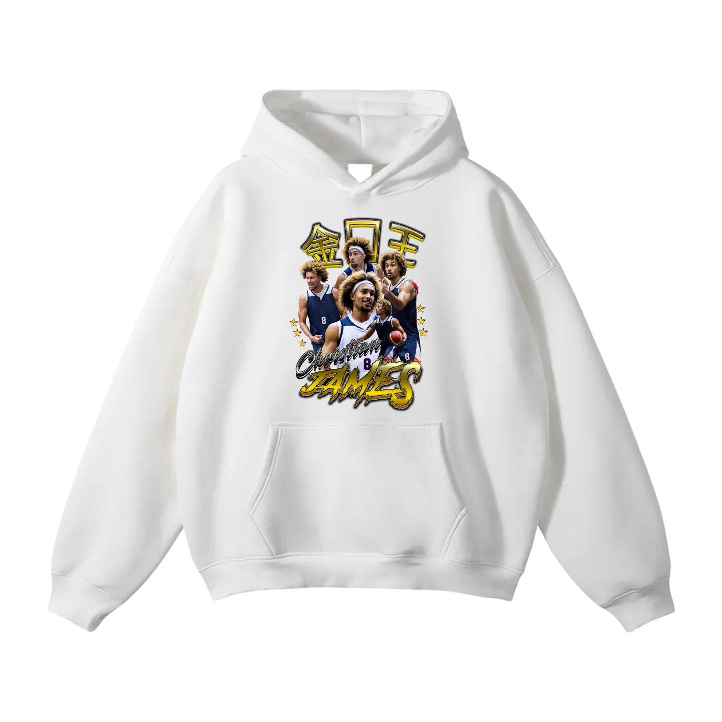 Christian James Oversize Fleeced Hoodie