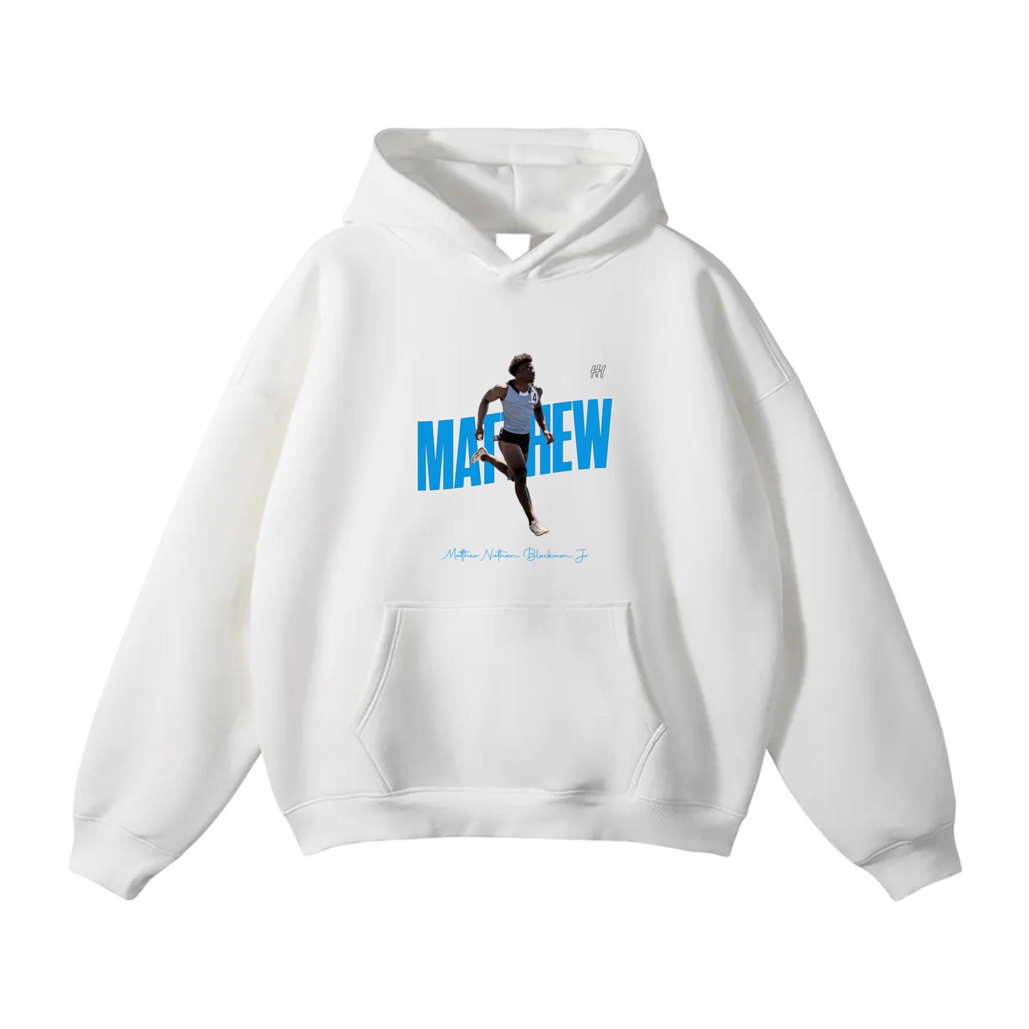 Matthew Nathan Blackmon Jr Oversize Fleeced Hoodie