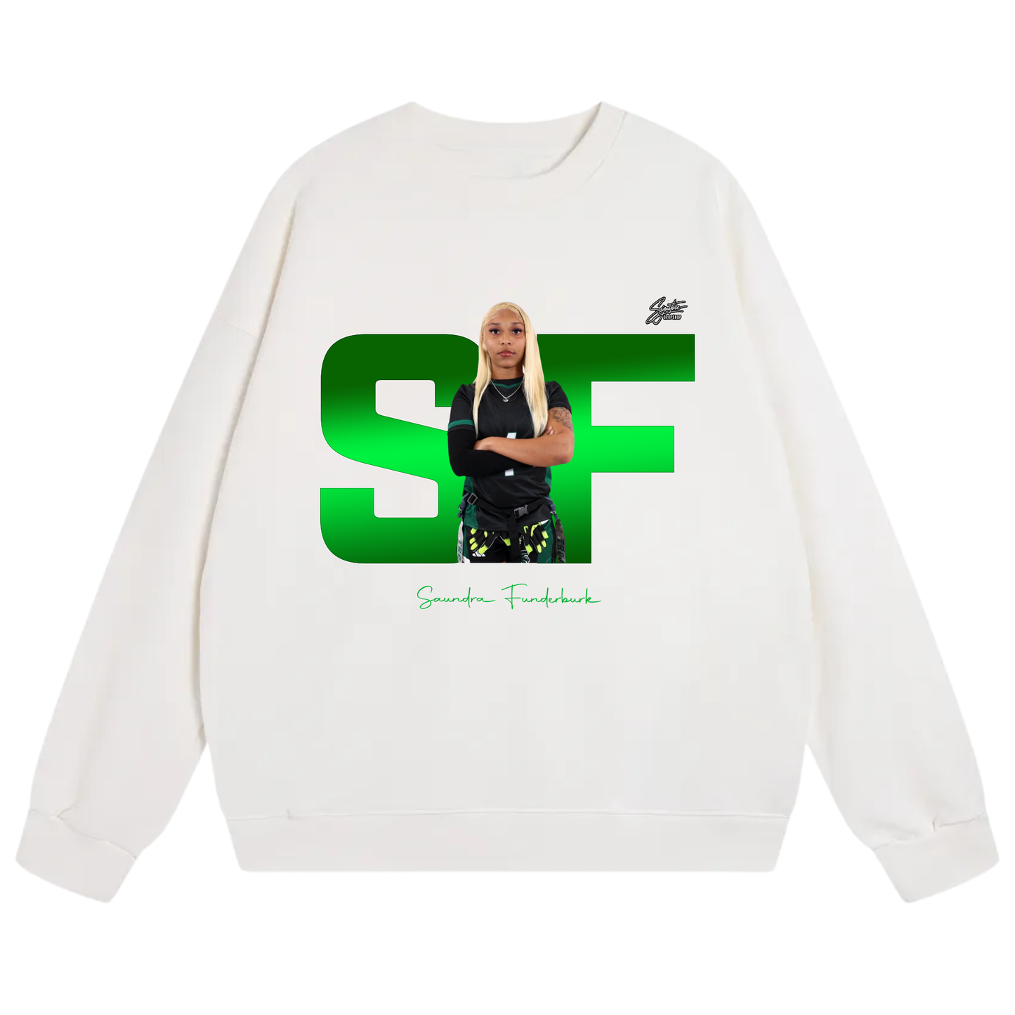 Saundra Funderburk Heavyweight Crewneck Sweatshirt
