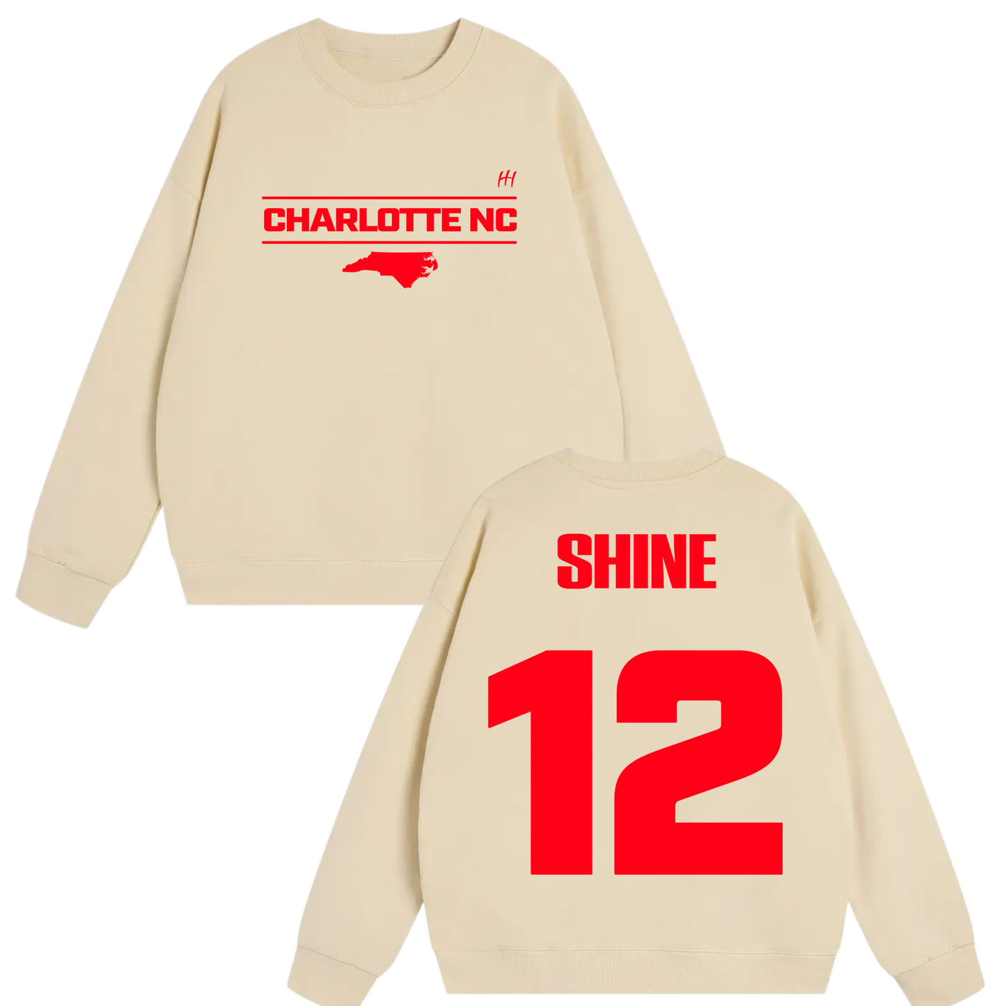 Shine Rickenbacker Heavyweight Crewneck Sweatshirt