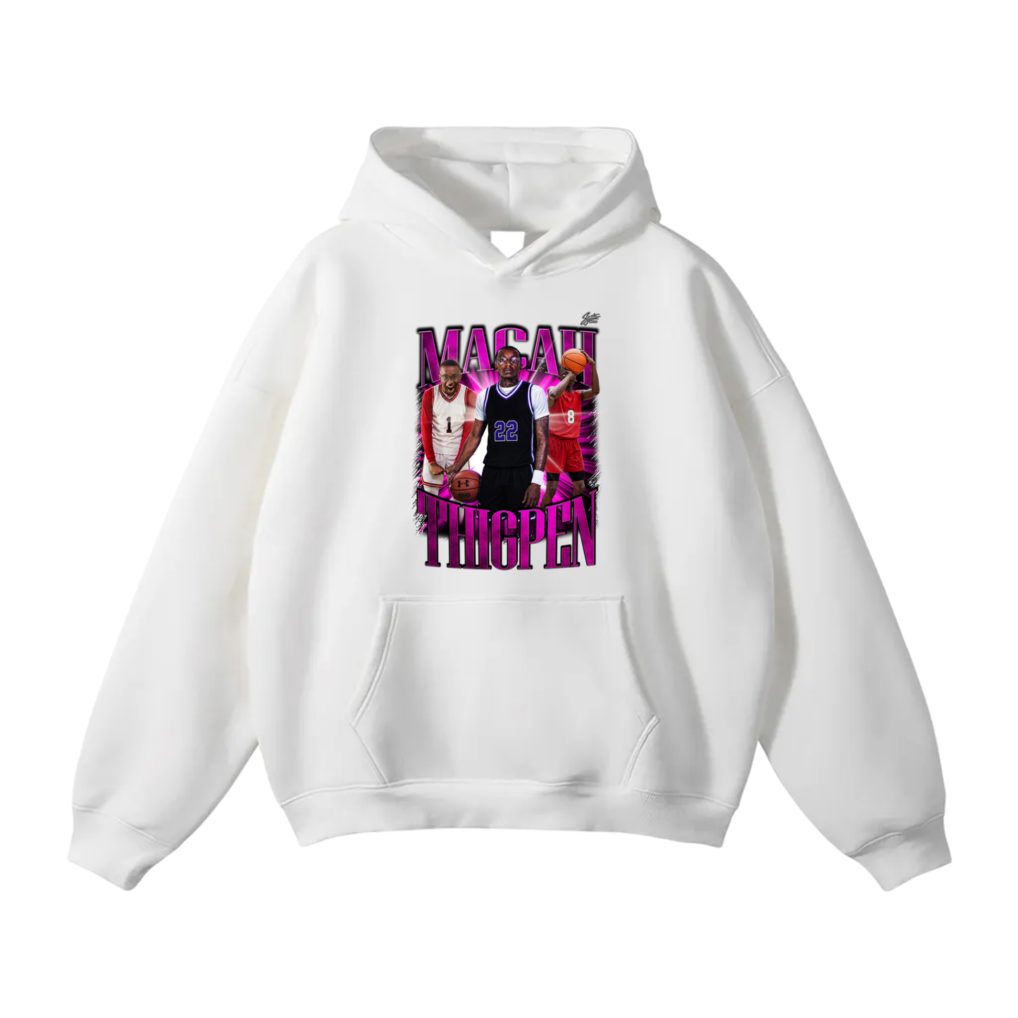 Macah Thigpen Oversize Fleeced Hoodie