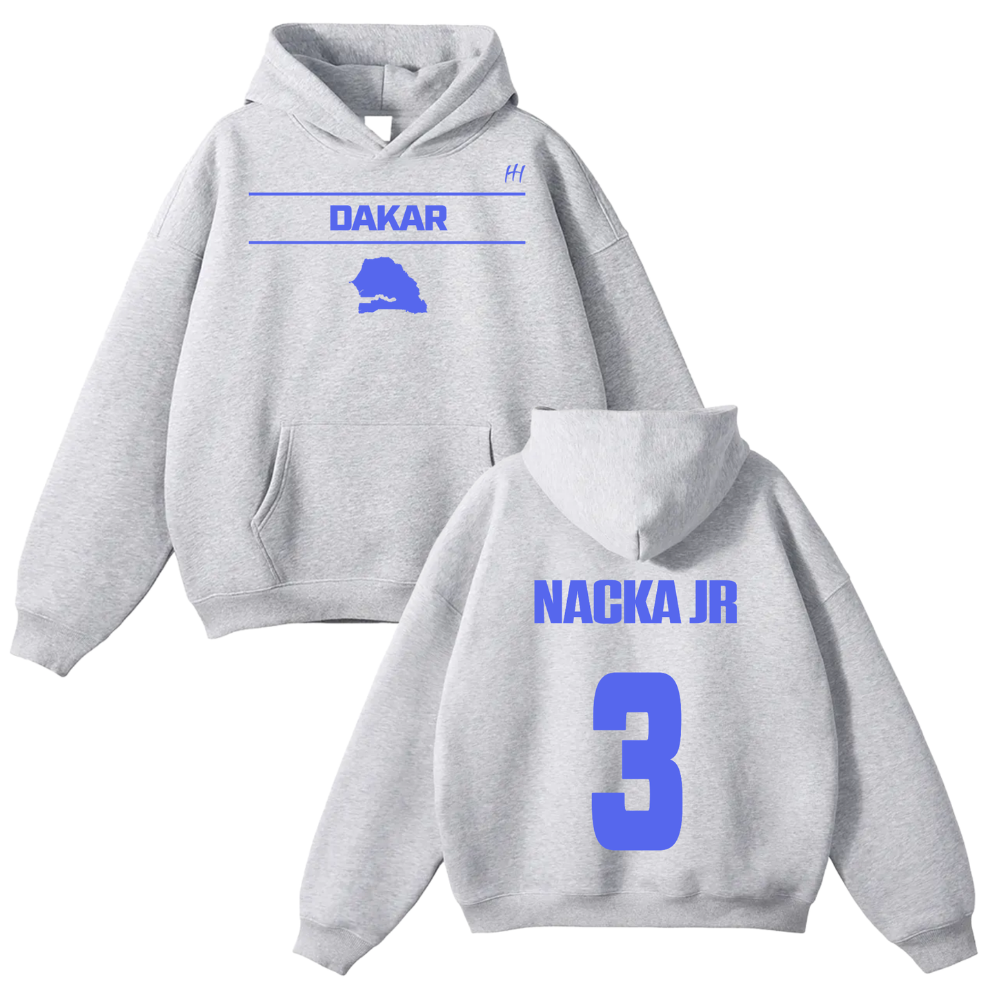 Baïdy Oumar Ndiaye Oversize Fleeced Hoodie