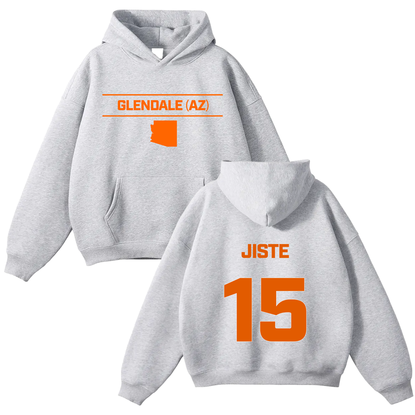 Jiste Gitego Oversize Fleeced Hoodie