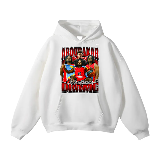 Aboubakar Dramé Oversize Fleeced Hoodie