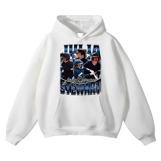 Julia Stewart Oversize Fleeced Hoodie