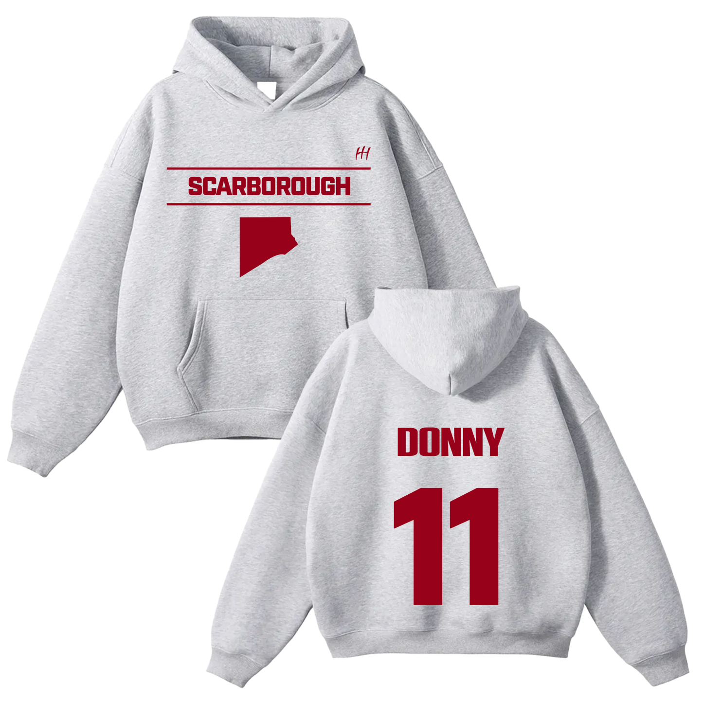 Dontrell Mccreath Oversize Fleeced Hoodie