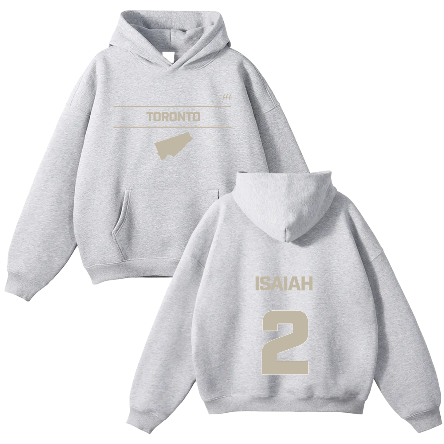 Isaiah McAdams Oversize Fleeced Hoodie