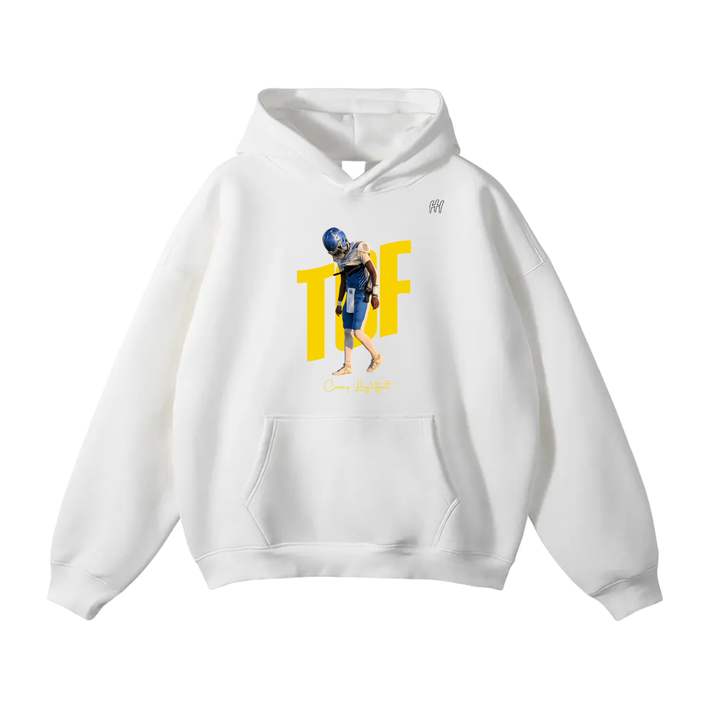 Casey lightfoot Oversize Fleeced Hoodie