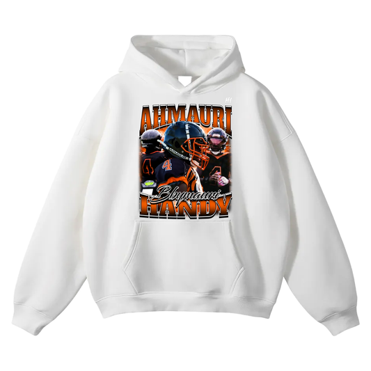 Ahmauri Handy Oversize Fleeced Hoodie