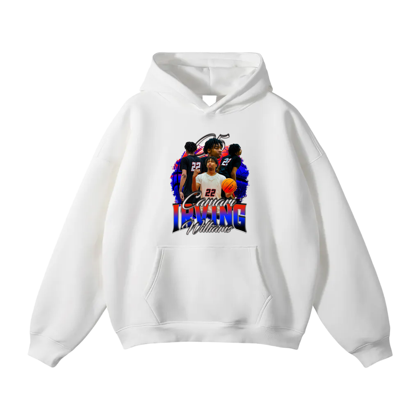 Camari Irving Williams Oversize Fleeced Hoodie