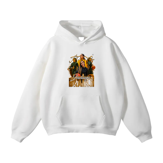 Jadaya Branch Oversize Fleeced Hoodie