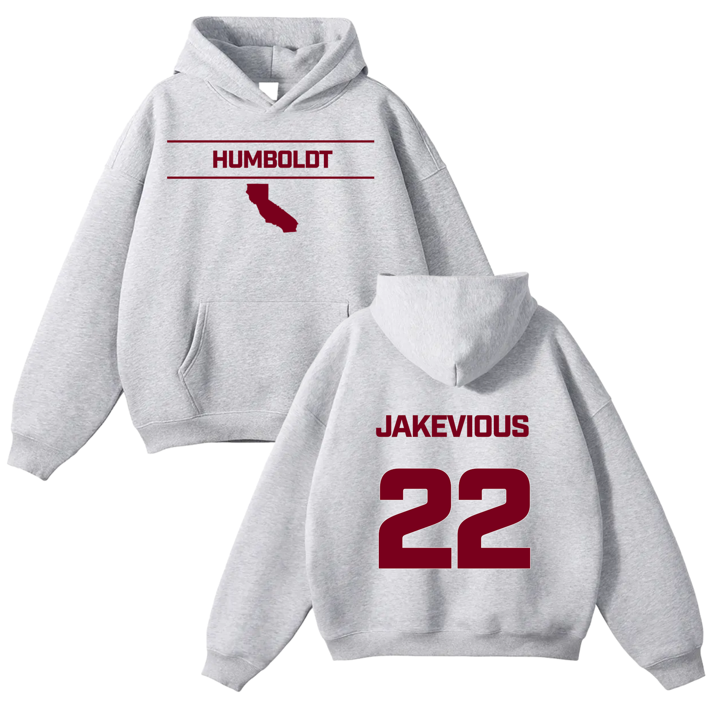 Jakevious Graves Oversize Fleeced Hoodie