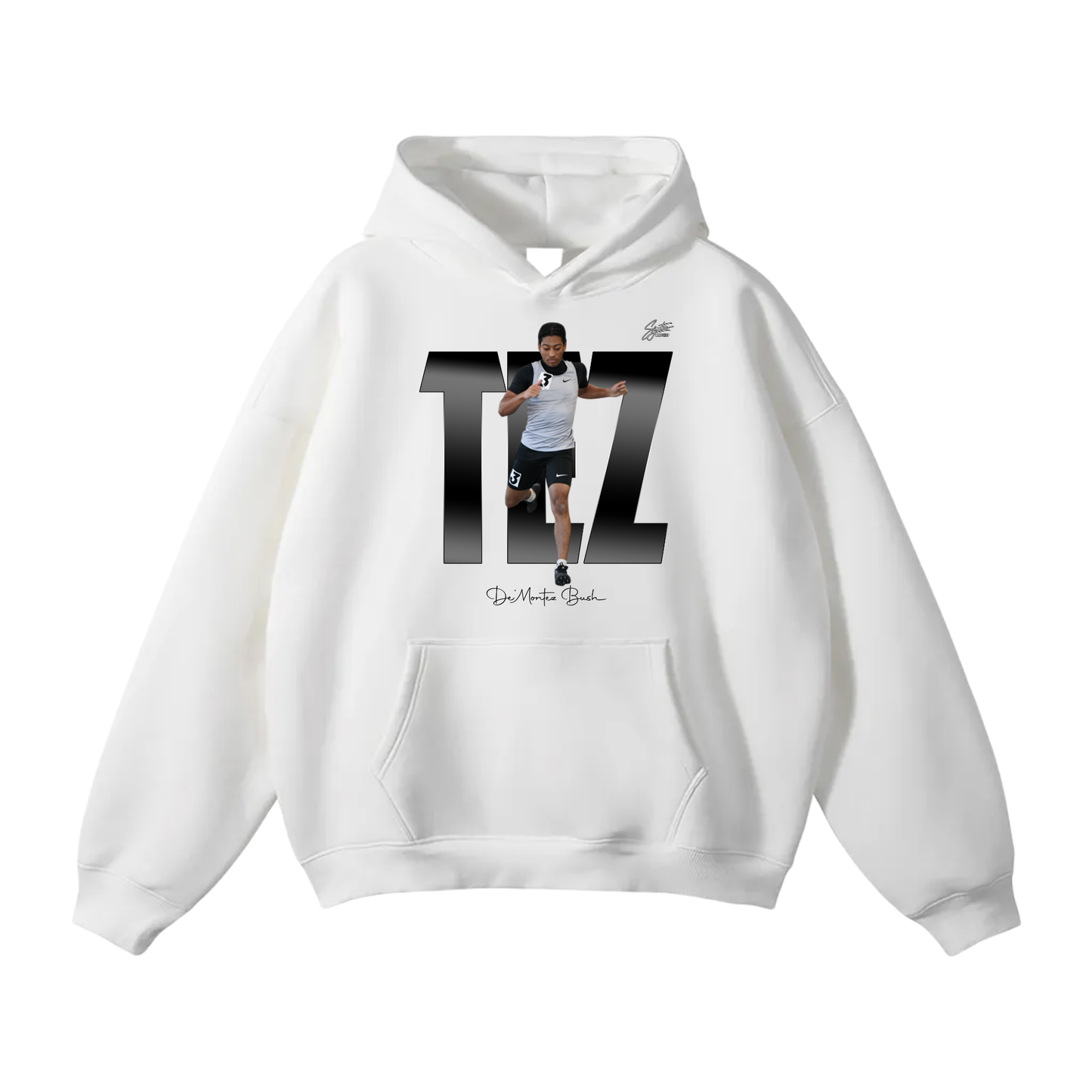 De’Montez Bush Oversize Fleeced Hoodie