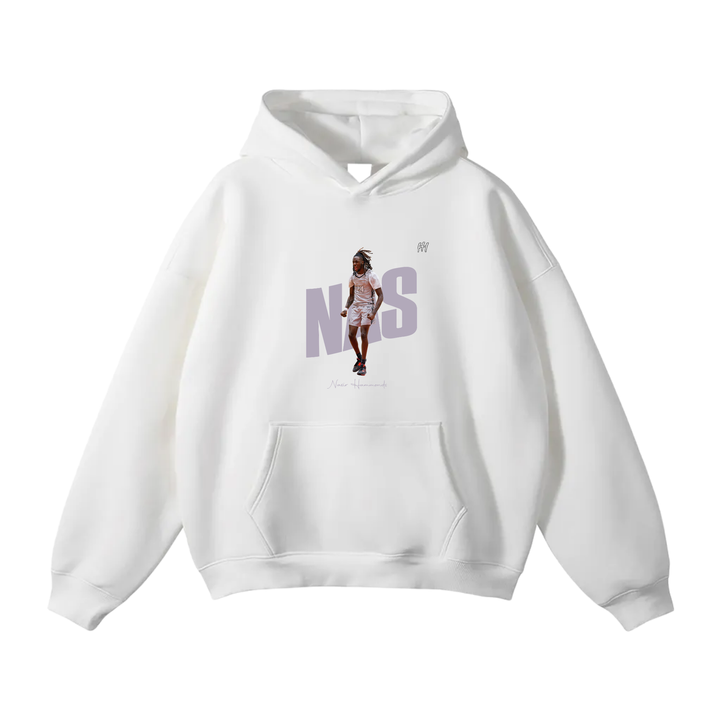 Nasir Hammonds Oversize Fleeced Hoodie