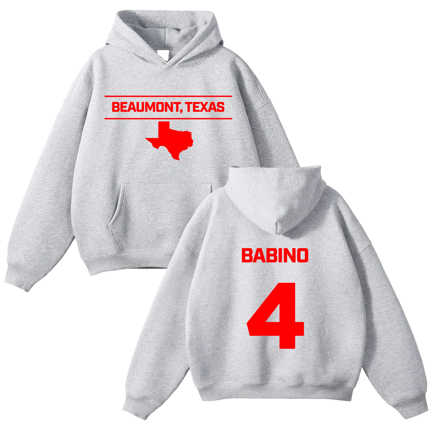 Jacob Babino Oversize Fleeced Hoodie