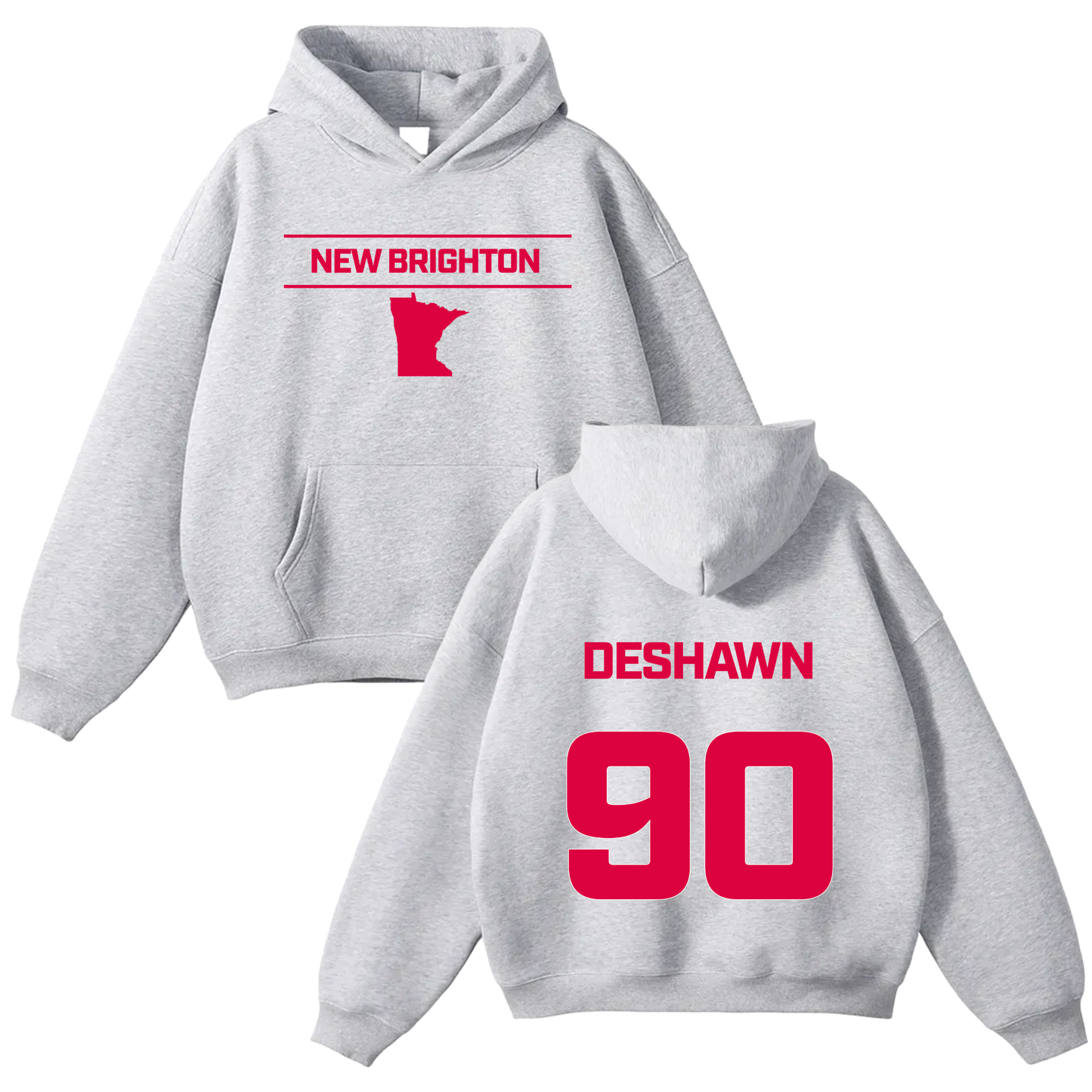 Deshawn Armstrong Shawno Oversize Fleeced Hoodie