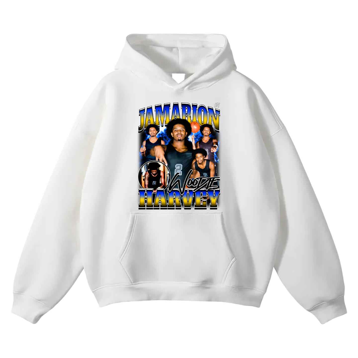 Jamarion Harvey Oversize Fleeced Hoodie