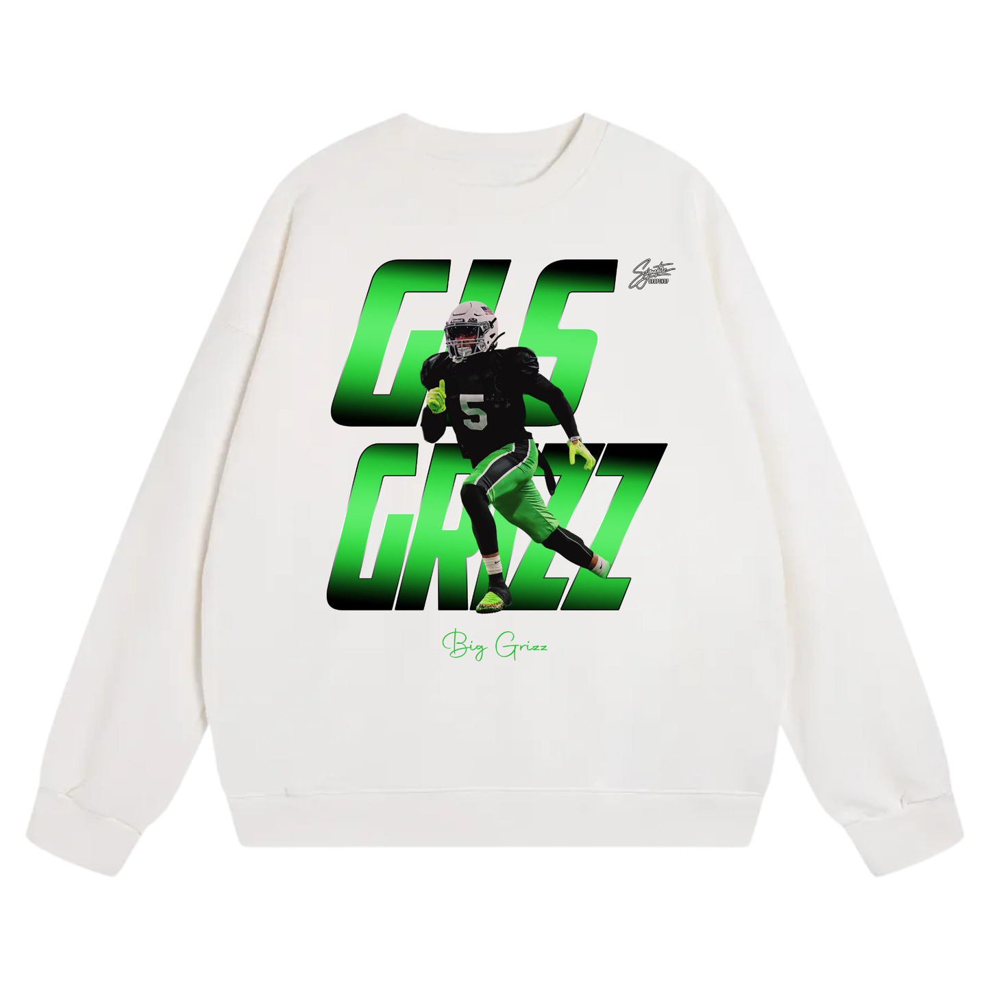 Big Grizz Heavyweight Crewneck Sweatshirt