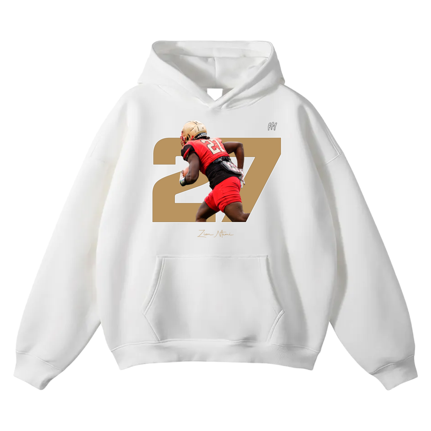 Zion Ntemi Oversize Fleeced Hoodie