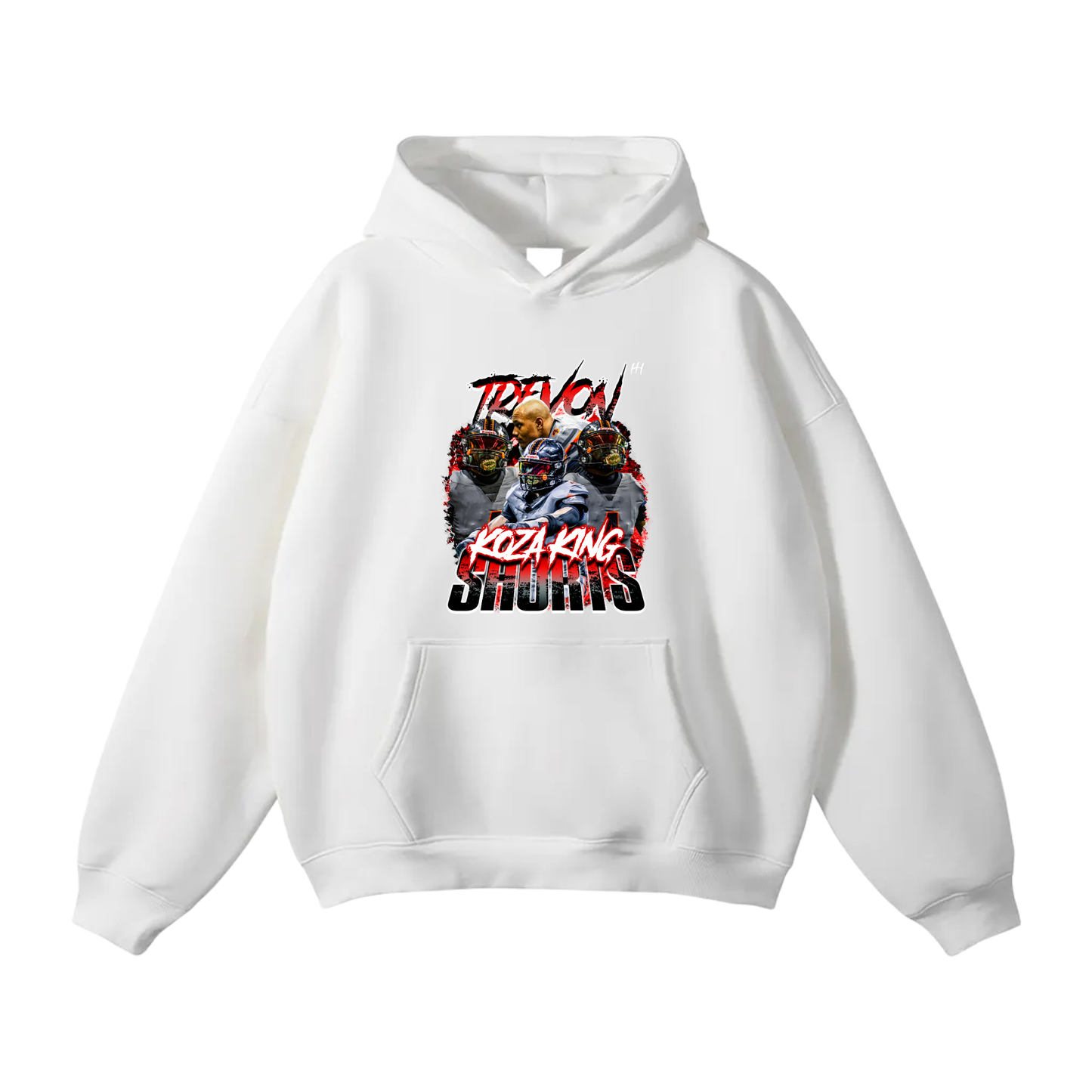 Trevon Shorts Oversize Fleeced Hoodie