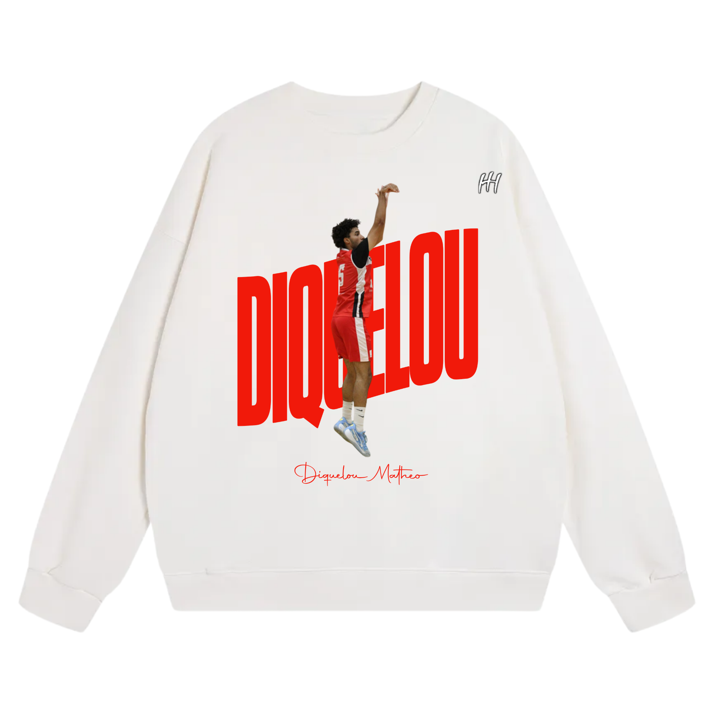 Diquelou Mathéo Heavyweight Crewneck Sweatshirt