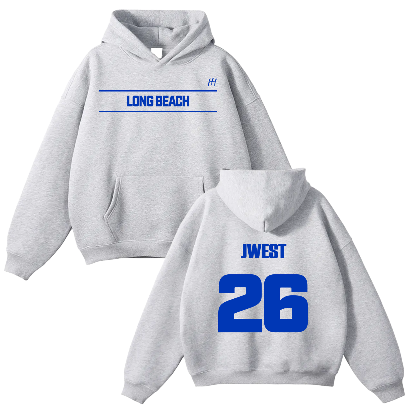 Jonathan Weston Jr Oversize Fleeced Hoodie
