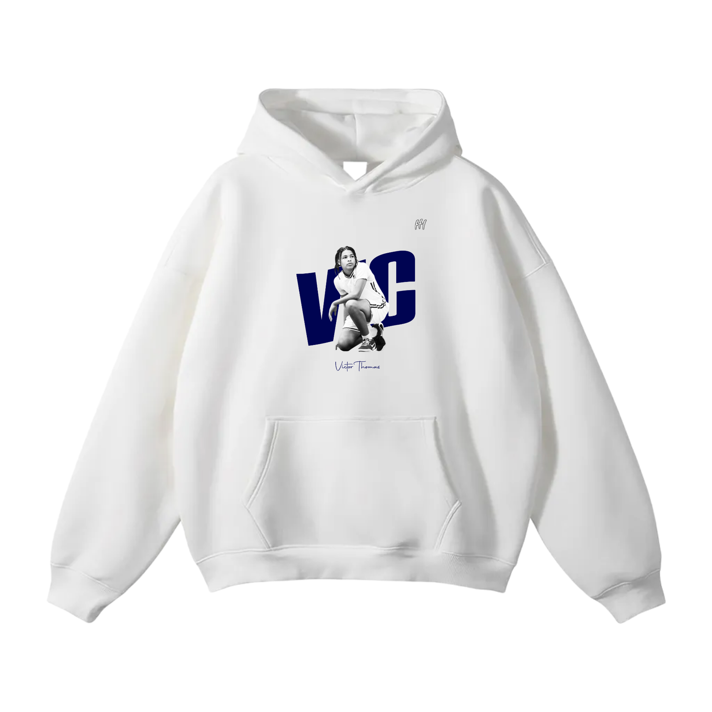 Victor Thomas Oversize Fleeced Hoodie