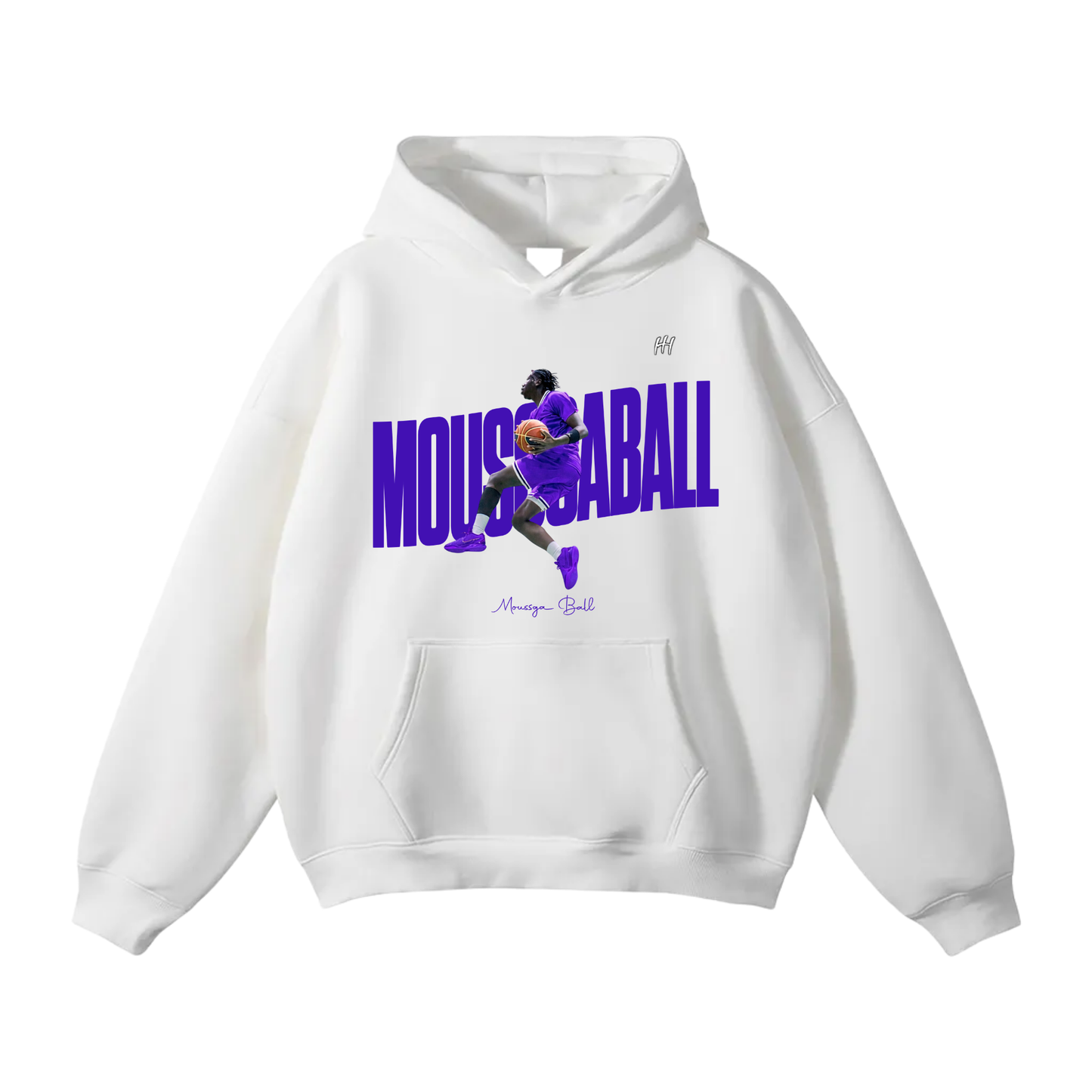 Moussga Ball Oversize Fleeced Hoodie