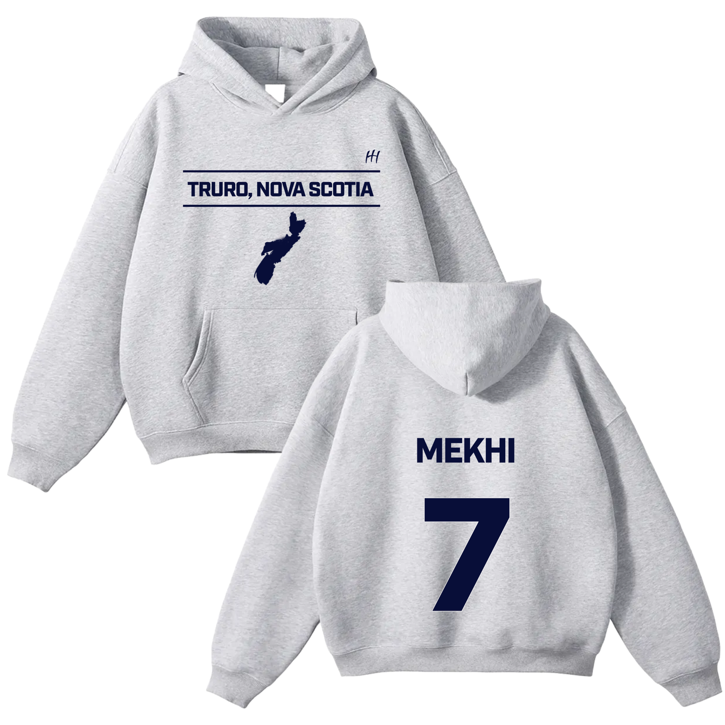 Mekhi Paris Oversize Fleeced Hoodie