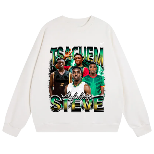 Tsaguem Steve Heavyweight Crewneck Sweatshirt