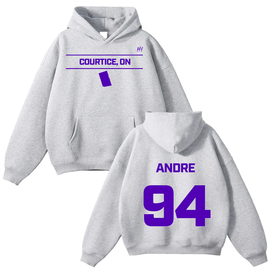Andre Bute Oversize Fleeced Hoodie