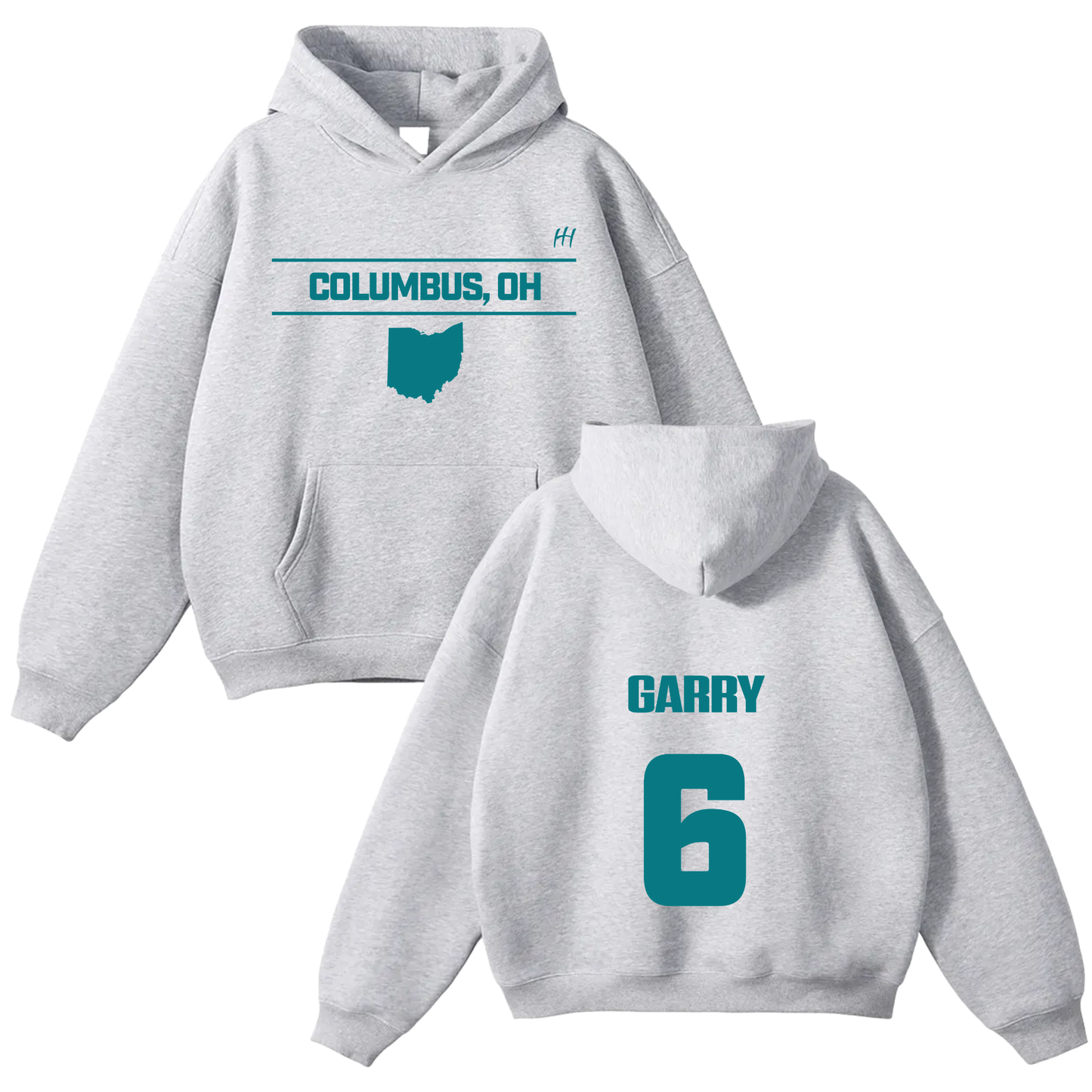 Garry Brown Oversize Fleeced Hoodie