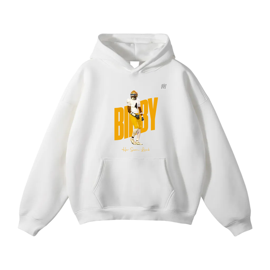 Ha-Sean Lamb Oversize Fleeced Hoodie