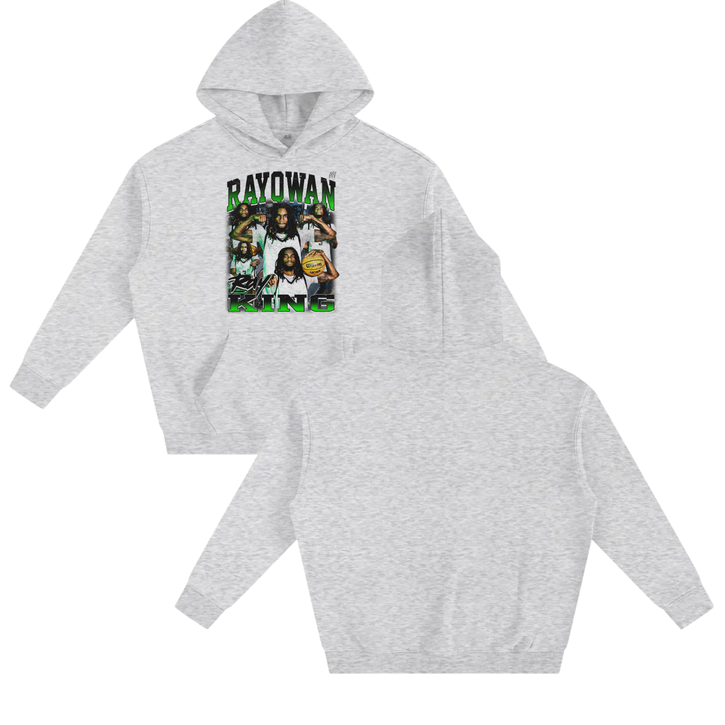 Rayqwan King Oversize Fleeced Hoodie