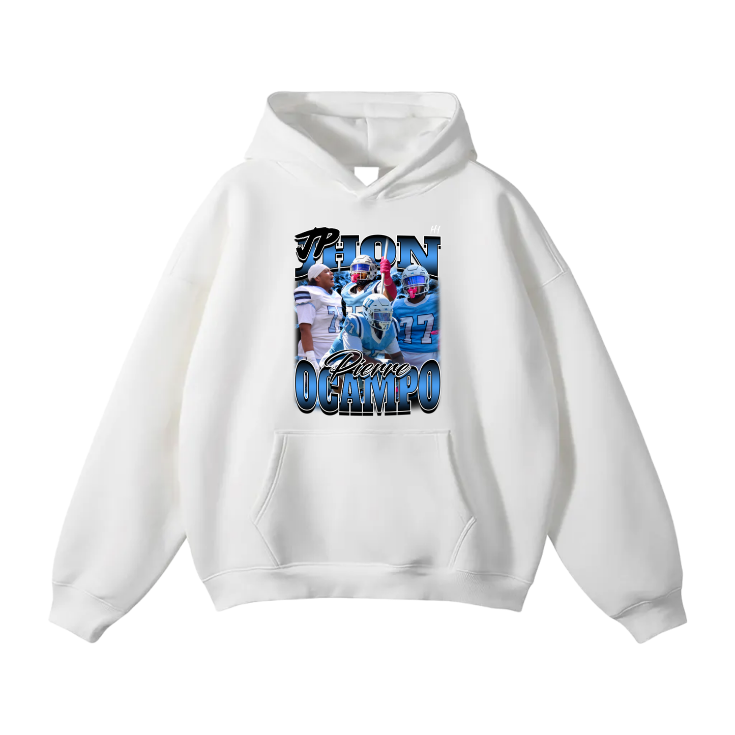 Jhon Pierre Ocampo Oversize Fleeced Hoodie