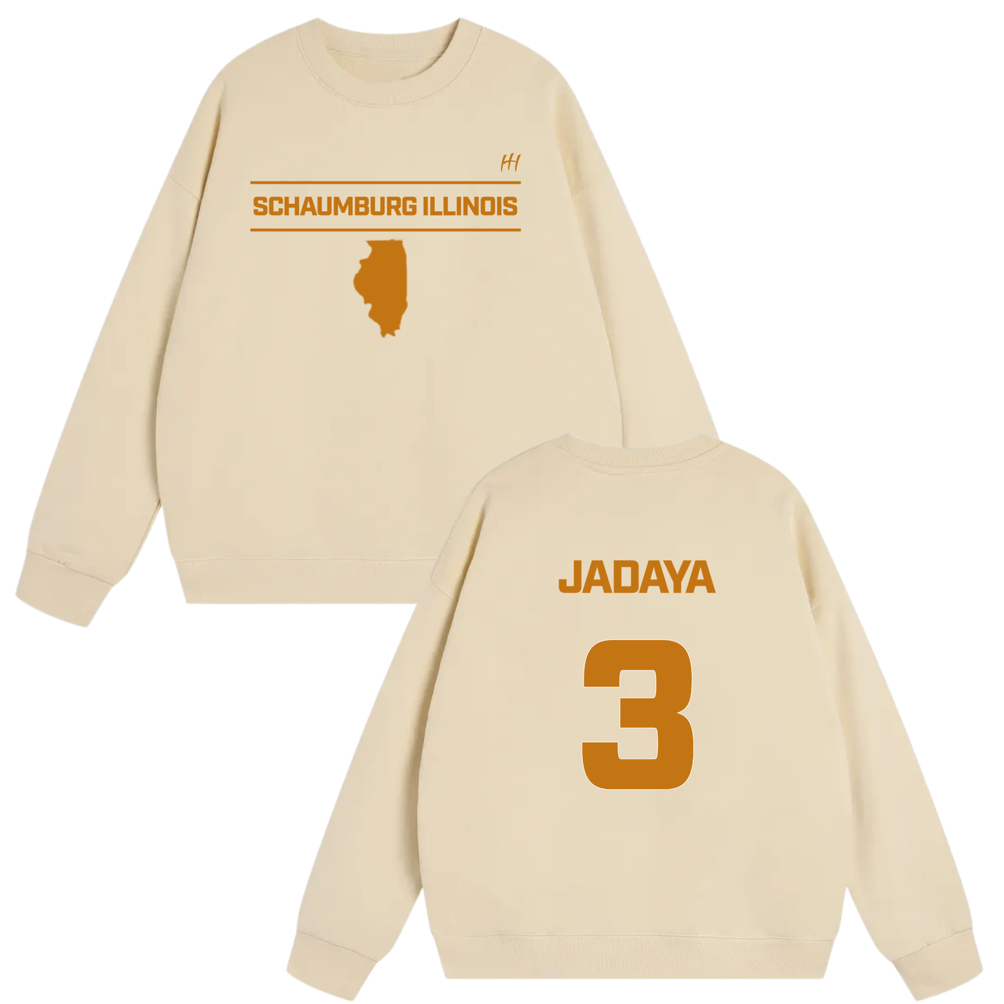 Jadaya Branch Heavyweight Crewneck Sweatshirt